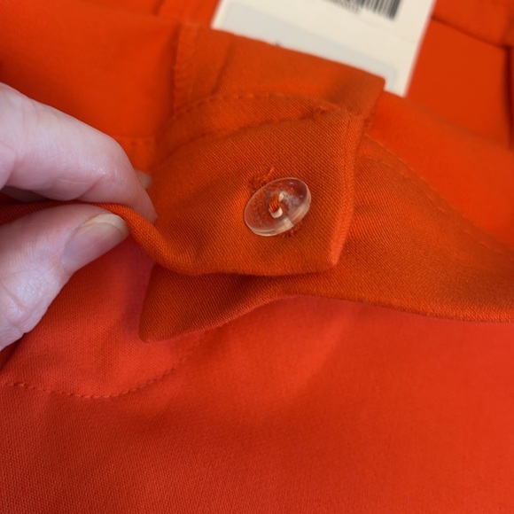 Zara pants straight leg ankle length button/zip closure Size Medium NWT - Picture 7 of 11